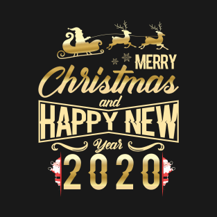 Merry Christmas and Happy new year 2021 T-Shirt