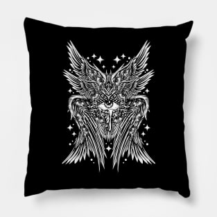 Ancient Guardians: Biblically Accurate Seraphim Angel Pillow