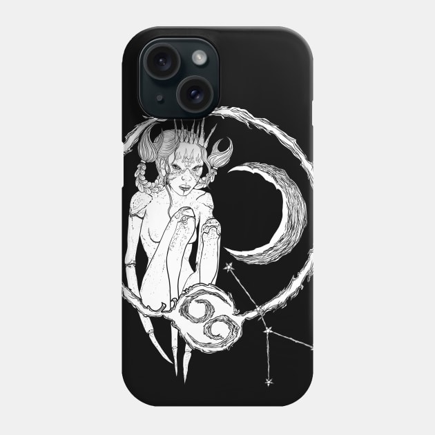 Cancer Phone Case by MysticMoonVibes