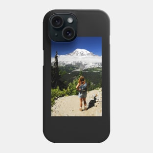 "Rainier Admiration" Phone Case