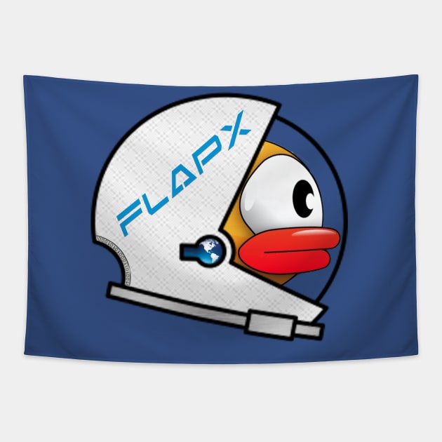 FlapX Coin Logo Tapestry by NerdLabs001