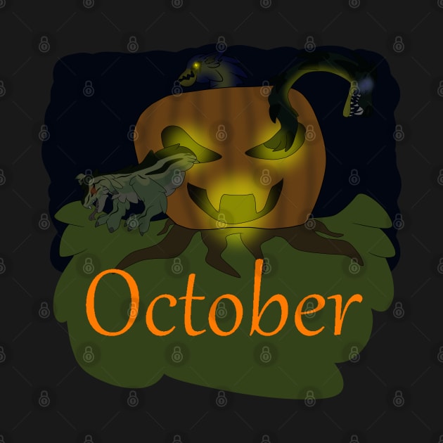 Spooky Month Time by Coat