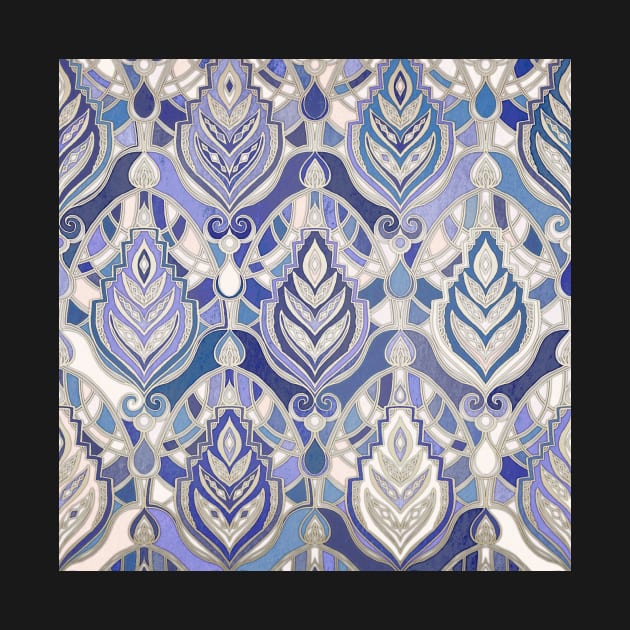 Art Deco - Winter Blues by micklyn