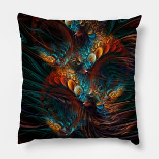 Reverie. Fractal Abstract Pillow