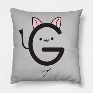 Alphabet Letter G Pillow