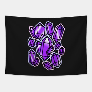 Amethyst Quartz Tapestry