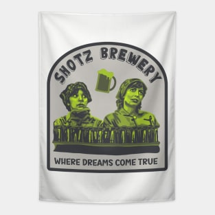 Shotz Brewery - Laverne and Shirley Tapestry