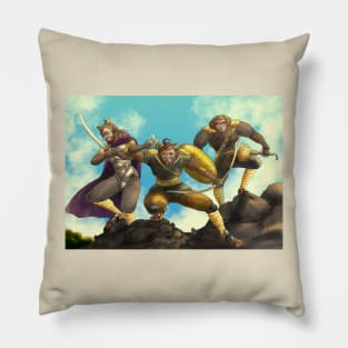 Three Hoarggs Pillow