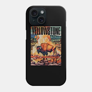 Yellowstone National Park USA Phone Case