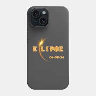 Total Solar Eclipse 2024 Phone Case