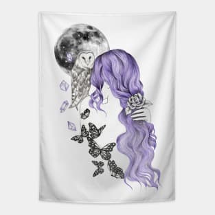 Moon heaven Tapestry