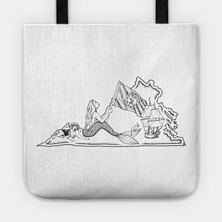 Virginia Mermaid Tote