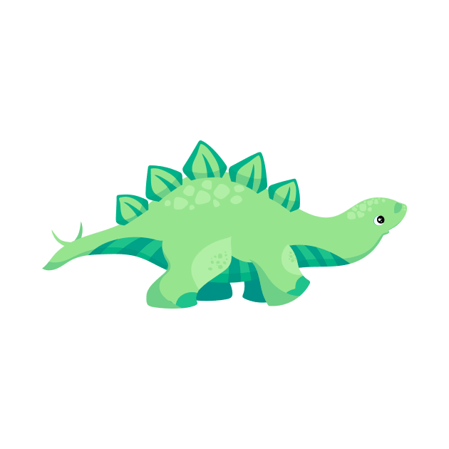 green dinosaur by  ESHA-Studio