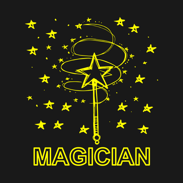 Magician Magician Magic Abracadabra Magical by SpruchBastler
