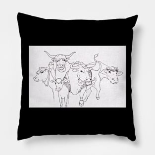 Taurus Posse - Plain - Front Pillow