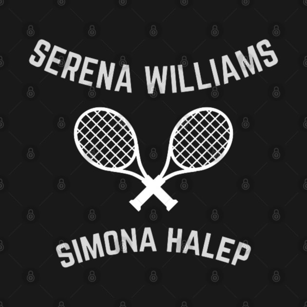 SERENA WILLIAMS X SIMONA HALEP by Alexander S.