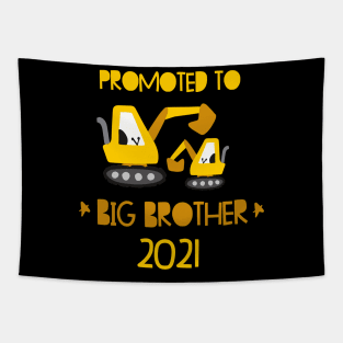 Promoted to Big brother  excavator announcing pregnancy Tapestry