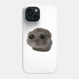 Cute Sad Hamster Meme Phone Case