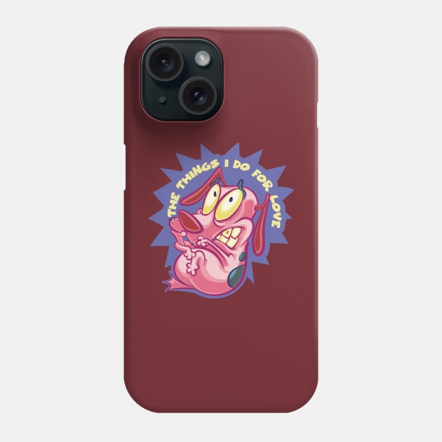 Courage Phone Case by majanation