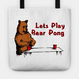 Bear Pong Tote