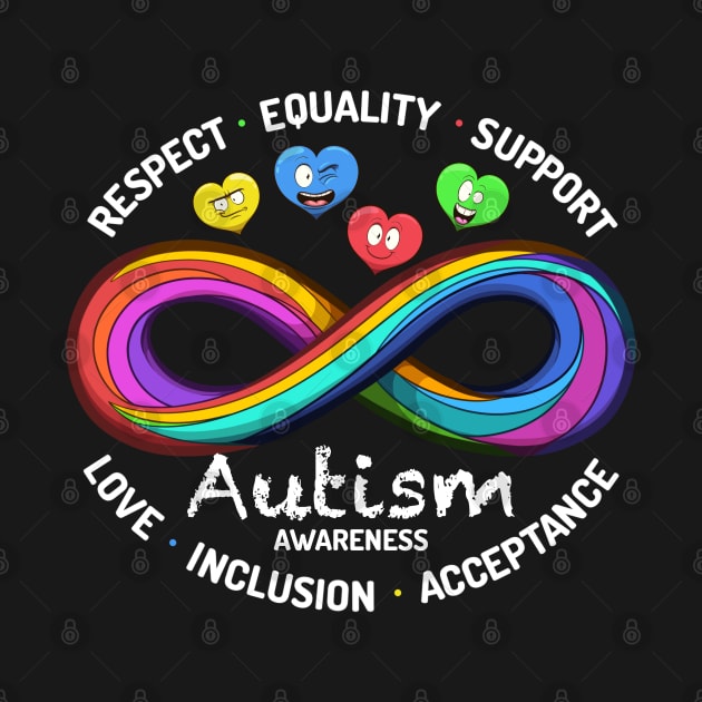 Autism Awareness Cartoon by TheMaskedTooner