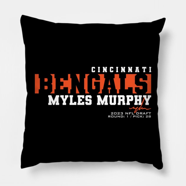 Myles Murphy Pillow by Nagorniak