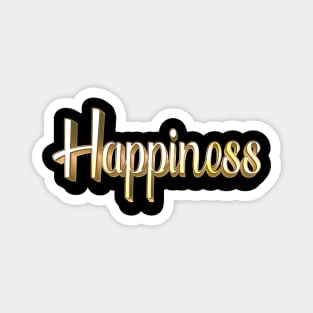 Happiness Is Key Magnet