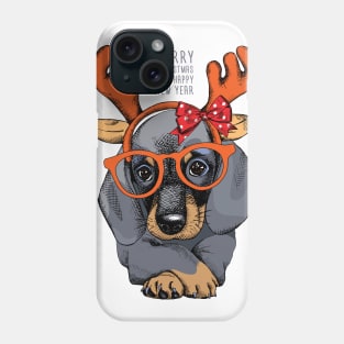 CHRISTMAS DOG Phone Case