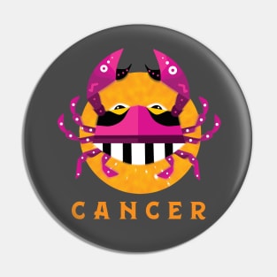 LGBTQ ZODIAC CANCER Pin