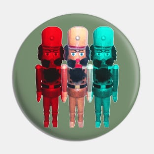 Pop Xmas Nutcracker Pin