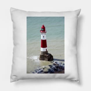 Beachy Head Lighthouse and the deep blue sea Pillow