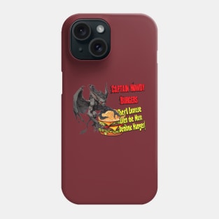 Captain Howdy Burgers Phone Case