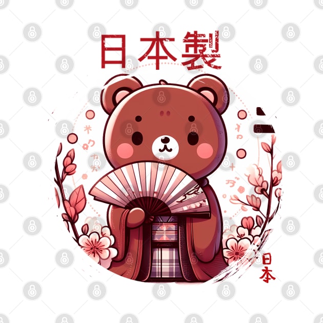 japanese teddy with KImono by IA.PICTURE