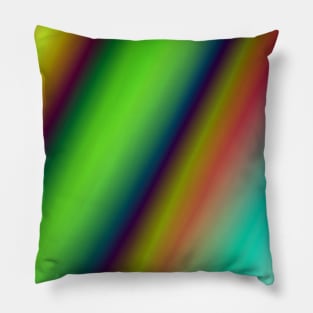 BLUE GREEN PINK YELLOW ABSTRACT TEXTURE Pillow