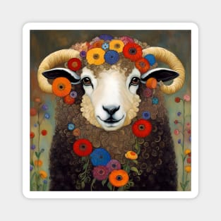 Cute Sheep Design For Sheep Lovers Magnet