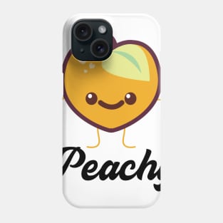 Peachy Kawaii Cute Peach Phone Case