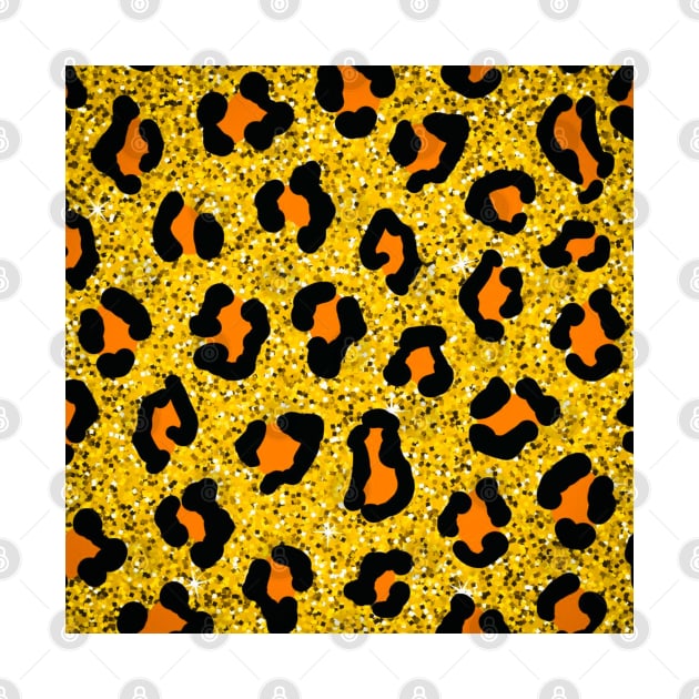 Glitter Cheetah Print by TheSkullArmy