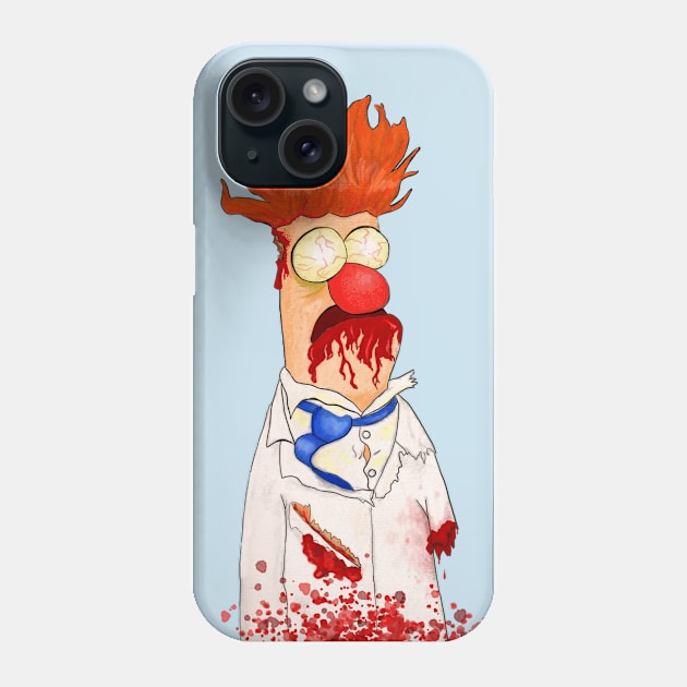 Bunsen's Monster Phone Case by Patsi Nahmi Designs