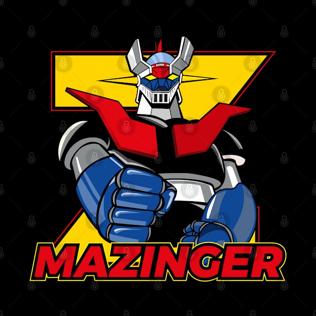 Mazinger Z Goldorak Mecha by Arturo Vivó