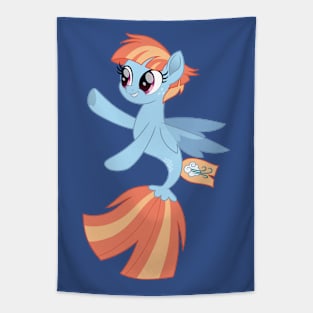 Windy Whistles seapony bare Tapestry