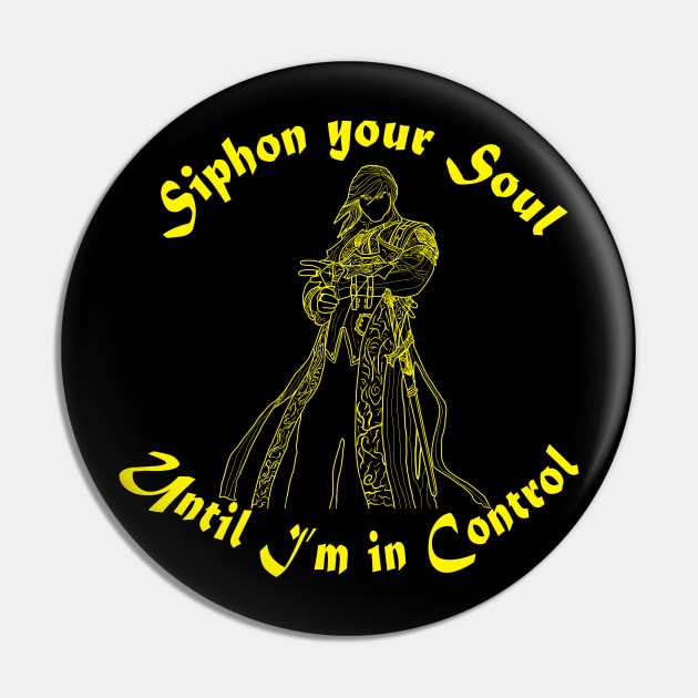 Black Mage - Planeswalker Sorin Markov Vampire EDH Commander Swamp Magic Pin by GraviTeeGraphics