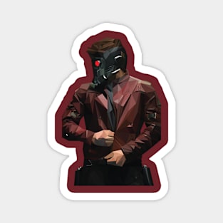 Star Lord Triangle (No background) Magnet