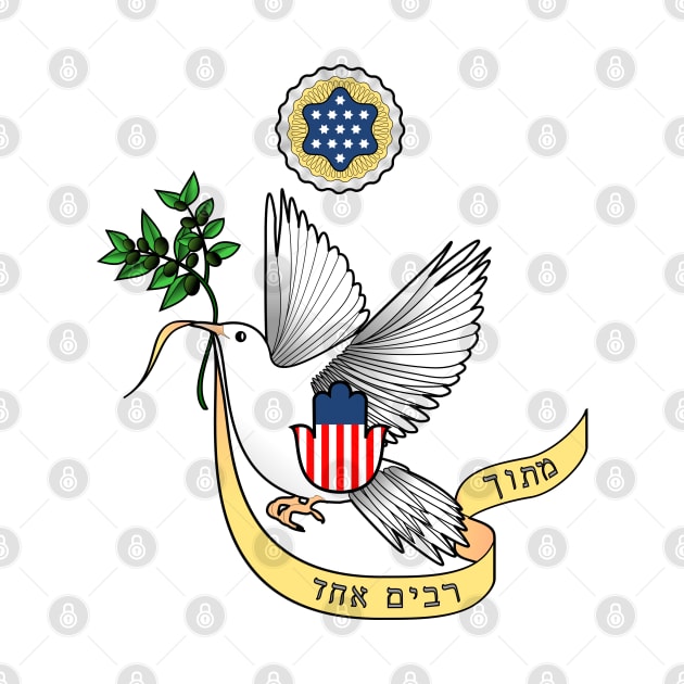 Great Seal of Medinat America by JewWhoHasItAll