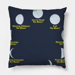 That's No Moon Phases Pillow