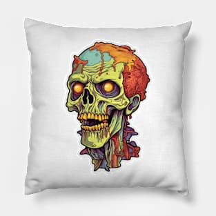 Zombie Outbreak - Unleash The Undead Design Pillow