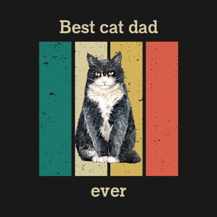 Cat t shirt - Best cat dad T-Shirt