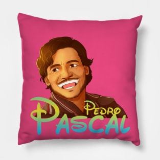 Pedro Pascal Cartoon Pillow