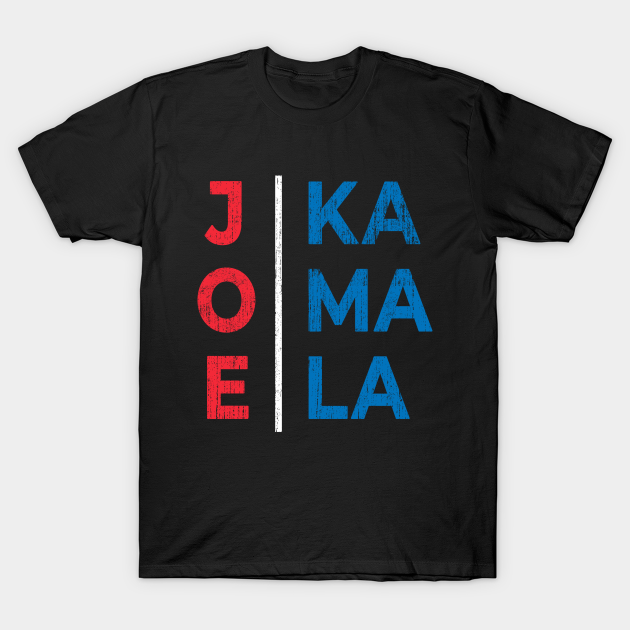 Discover Joe Kamala Supporter 2020 Election in Red White Blue - Joe Kamala Supporter - T-Shirt