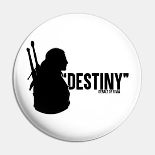 Geralt Of Rivia: Destiny Pin