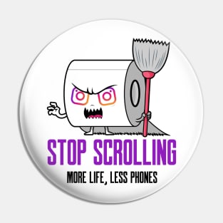 Stop scrolling Pin